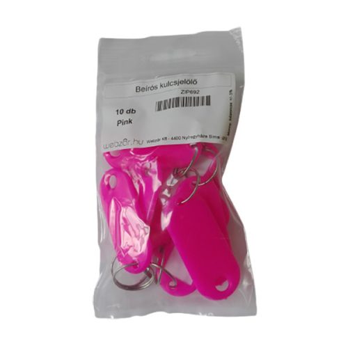 Beiros kulcsjelolo pink (10 db) (ZIP)
