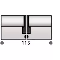 115 mm teljes hossz