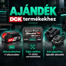 DCK extra ajándékkal