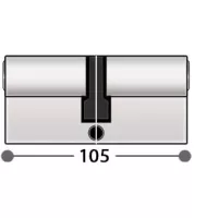 105 mm teljes hossz
